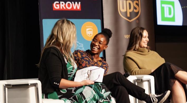 Startup Canada Tour speakers in conversation.